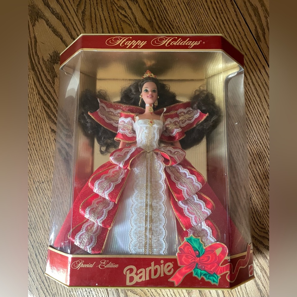 RARE misprint 1997 Holiday Barbie Recalled